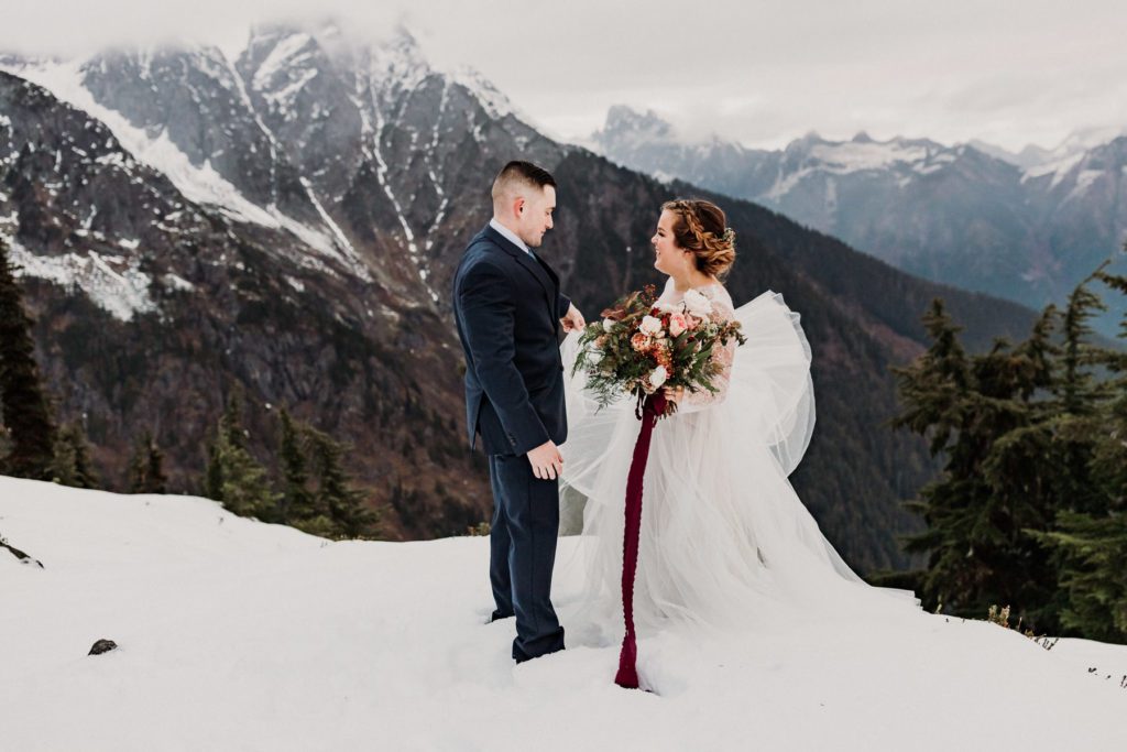 dresses, suits, and accessories for a stylish adventure elopement